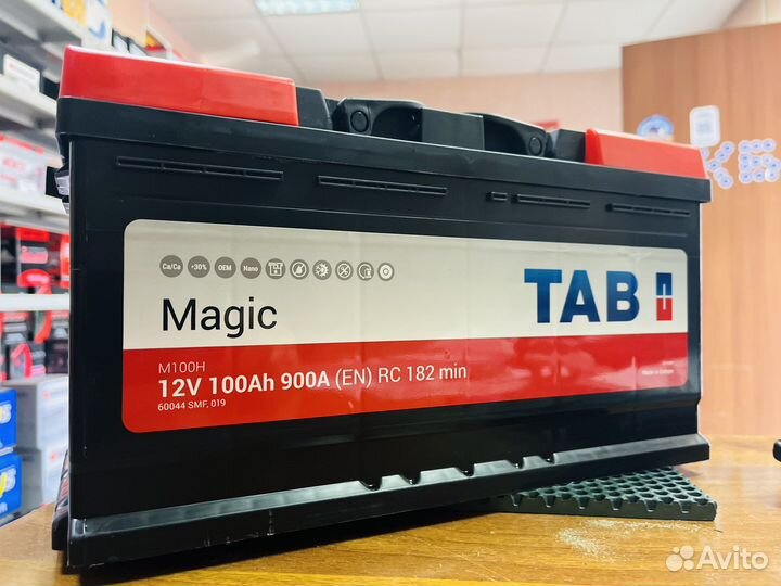 Аккумулятор TAB 100 Ампер на BMW audi Mercedes