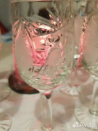 Рюмки винтаж хрусталь СССР