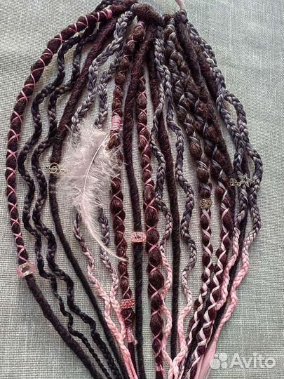 Афро резинка (афрохвост)