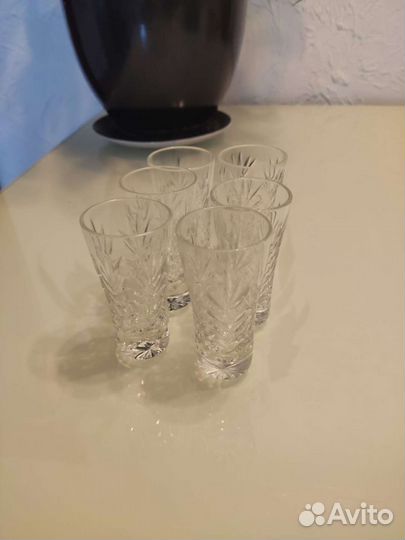 Рюмки хрустальные СССР