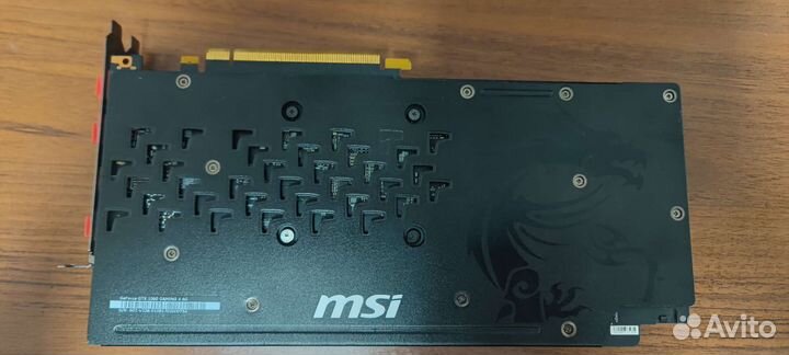 Видеокарта MSI GeForce GTX 1060 gaming X 6G
