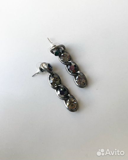 Серьги, кристаллы