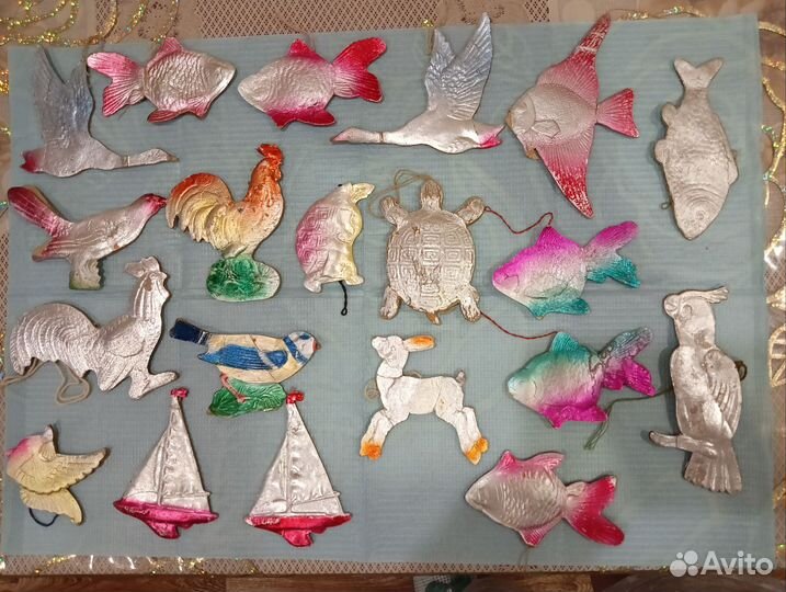 Ёлочные игрушки СССР