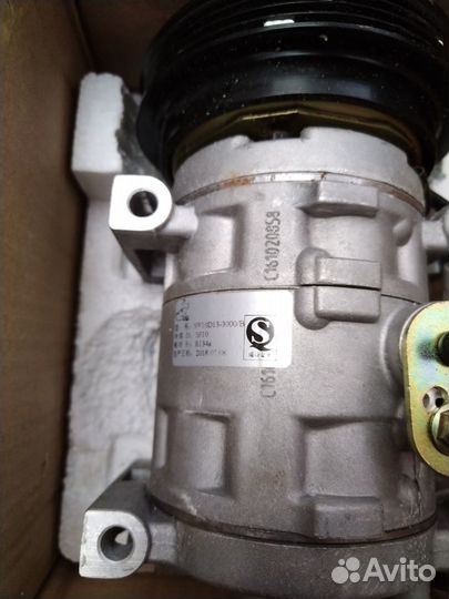 Компрессор кондиционера geely mk