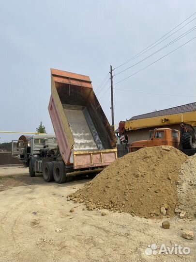Щебень отсев песок торф чернозем. Доставка