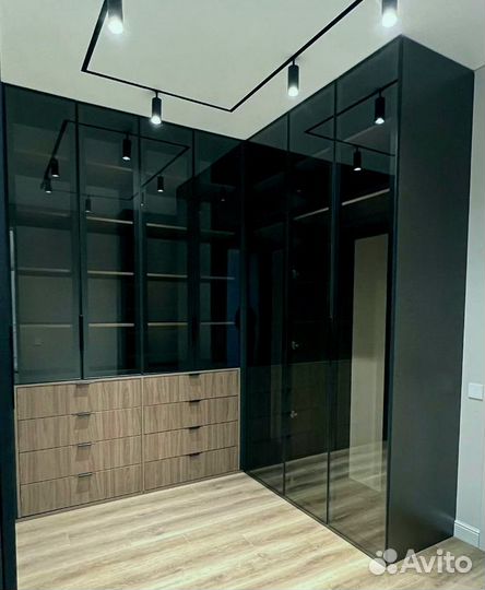 Гардеробная на заказ от производителя