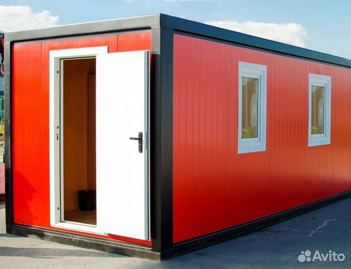 Бытовка бкс-04, со складским помещением, (осп)