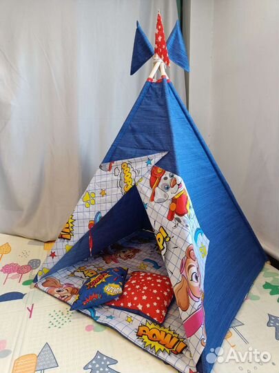 Детская палатка вигвам игрушки