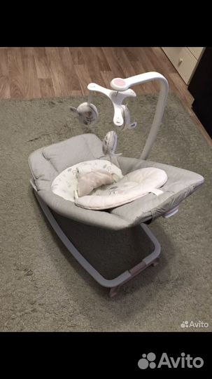 Шезлонг детский с вибрацией