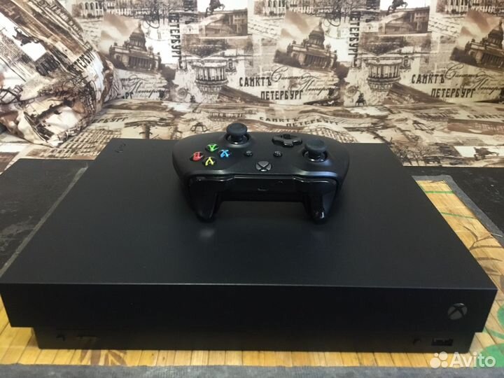 Xbox one x +60игр (обмен)