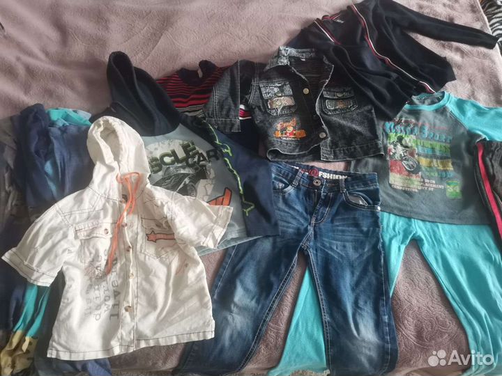 Вещи пакетом на мальчика 4-5 лет