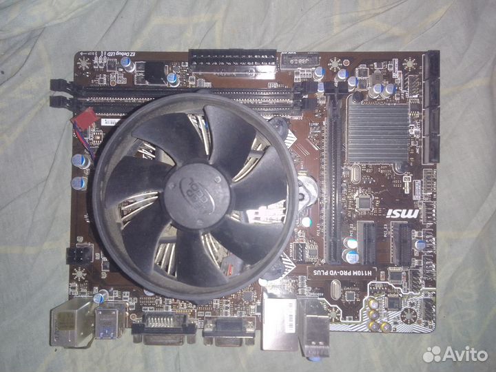 Intel core i5 7400 комплект проц/мать/куллер