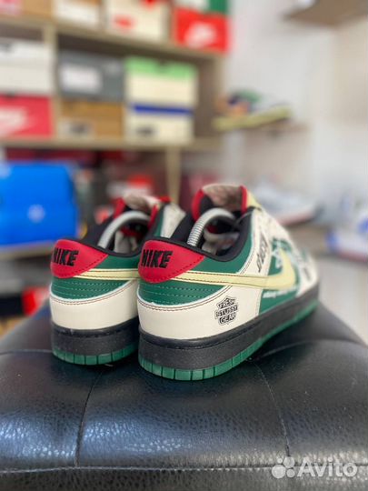 Кроссовки nike SB dunk LOW x stussy BMW M3