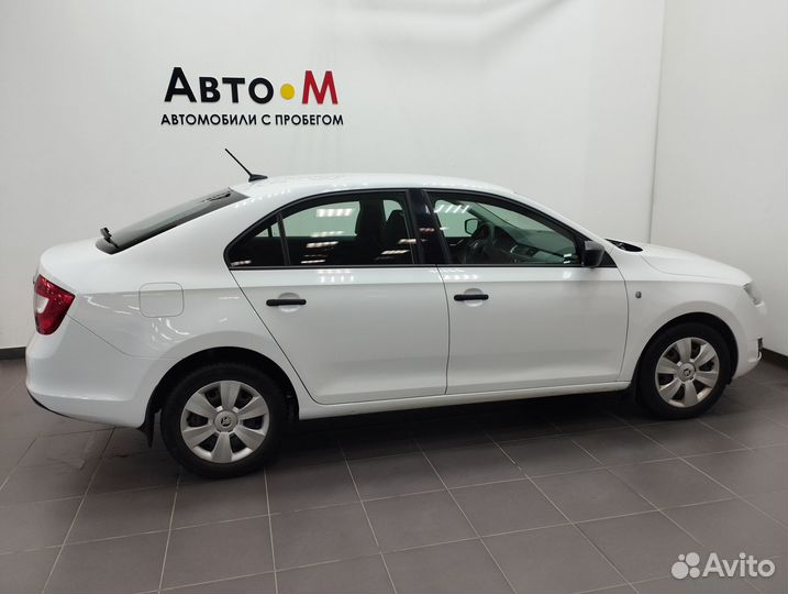 Skoda Rapid 1.6 AT, 2017, 119 553 км