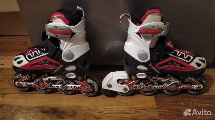 Роликовые коньки детские раздвижные