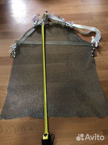 Комплект кольчужный фартук и перчатка