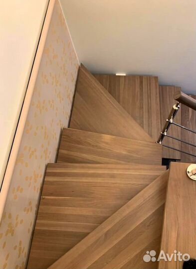 Каркас лестницы из металла