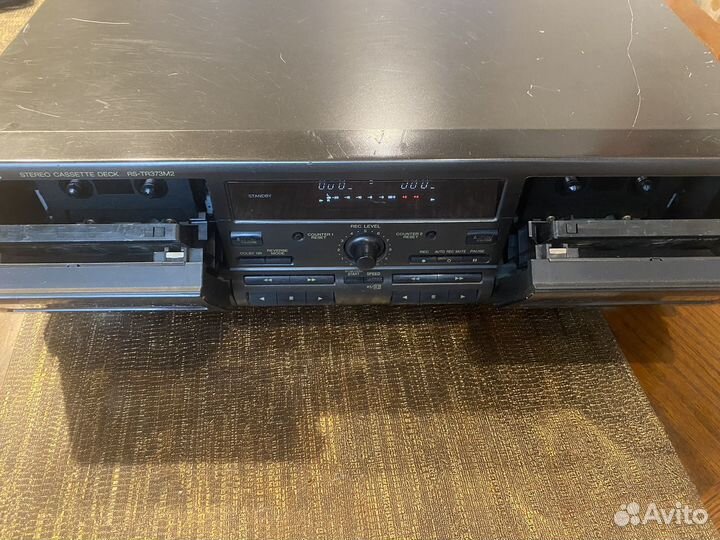 Кассетная дека technics rs TR373М2 и CD SL-PG100