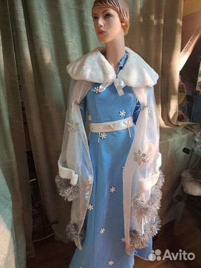 Костюм Снегурочки взрослый