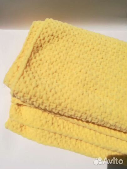 Плед вязаный