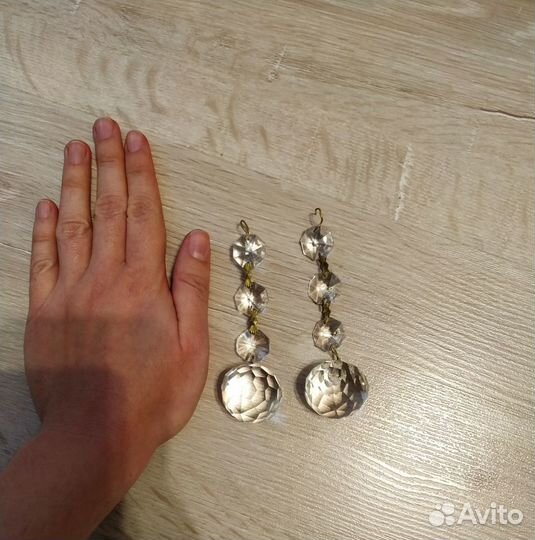 Подвески от люстры