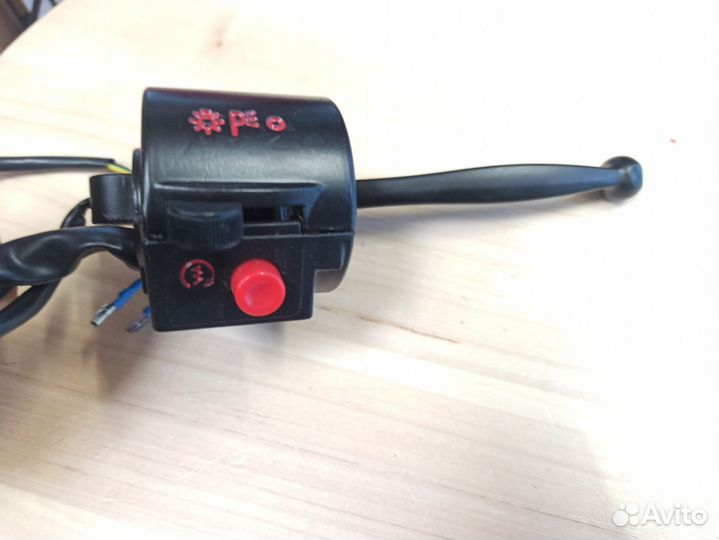 Блок переключения с рычагом на мопед