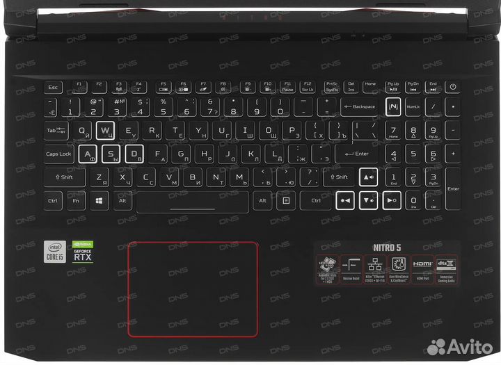 Игровой ноутбук 17 дюймов acer (3060)