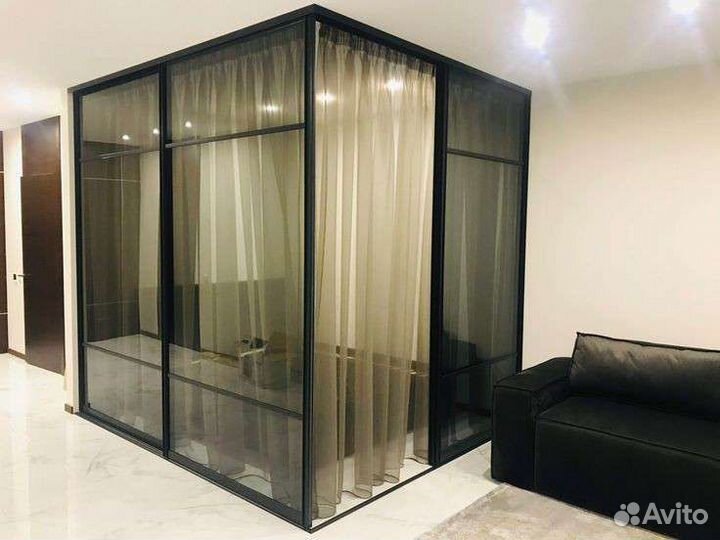 Перегородка лофт. Зонирование