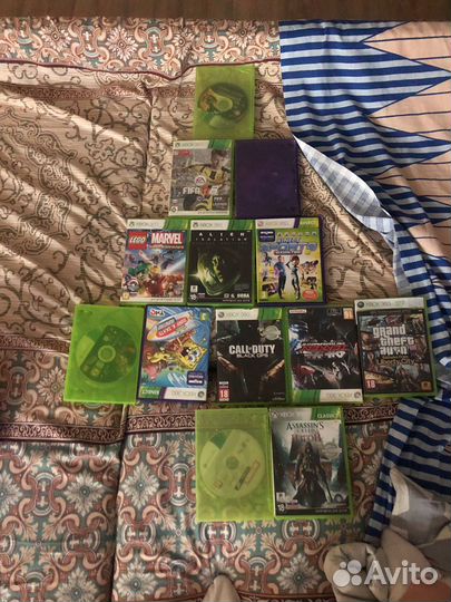 Игры на xbox 360 не прошитый