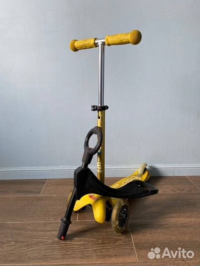 Самокат mini Micro 3 в 1 led