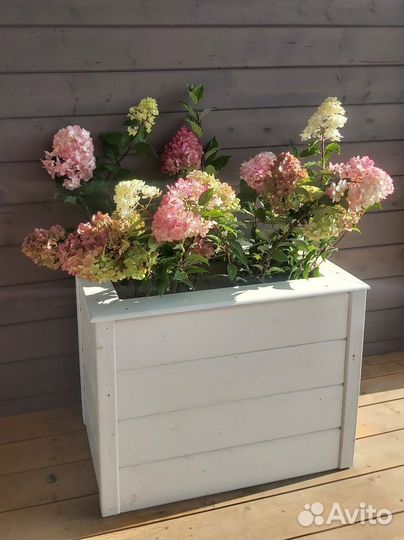 Кашпо деревянное