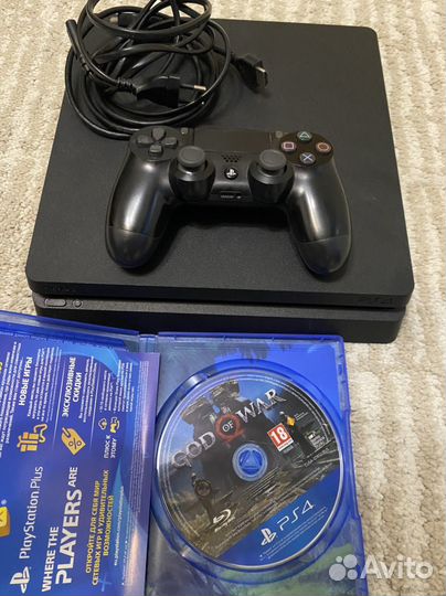 Sony PS4 slim 1tb с играми