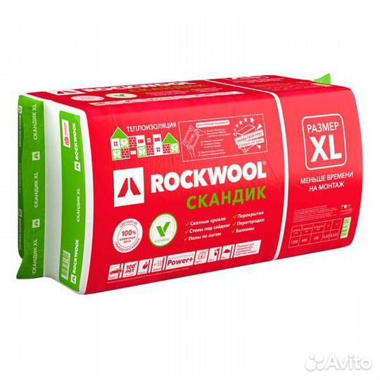 Теплоизоляция Rockwool Скандик