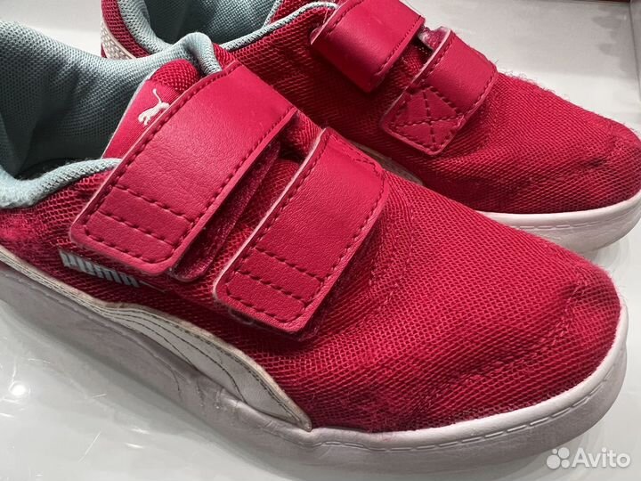 Кроссовки puma б/у на девочку 32