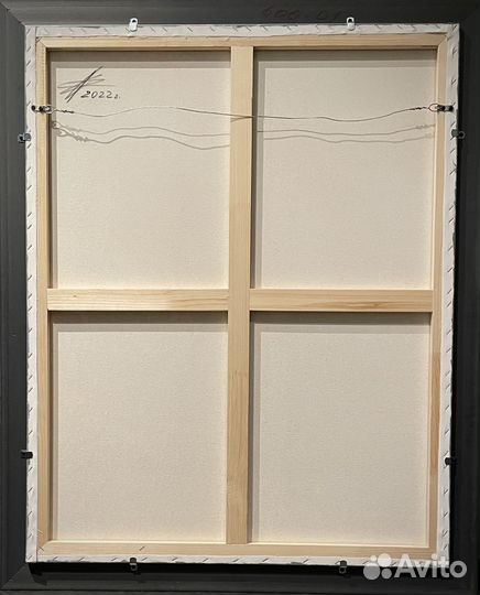 Большая современная картина в раме граффити Ангел