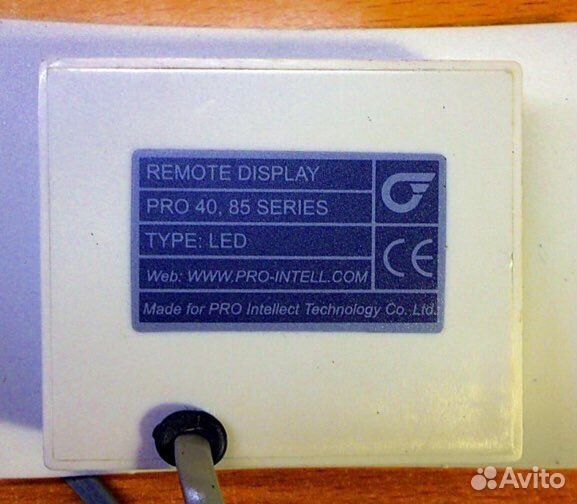 Выносной дисплей для счетчиков копюр серии Pro 40