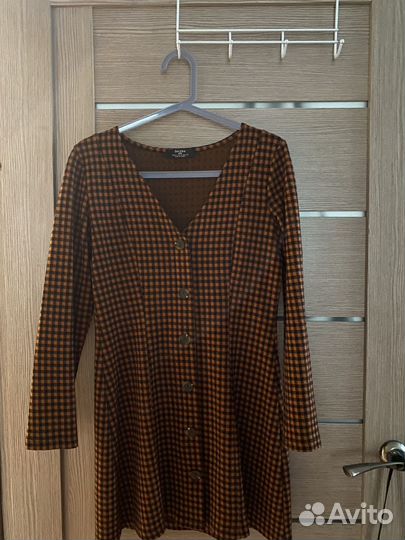 Платье клетчатое
