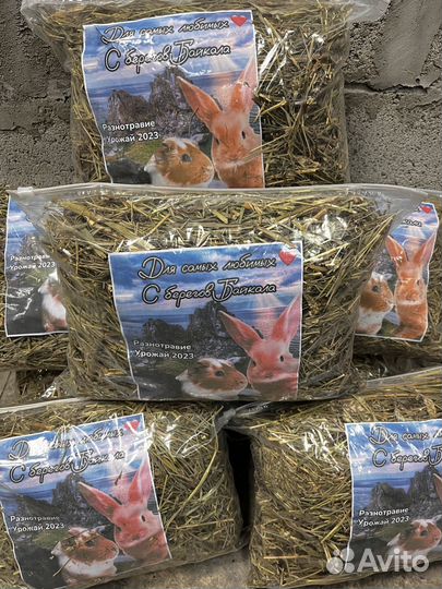 Сено для грызунов