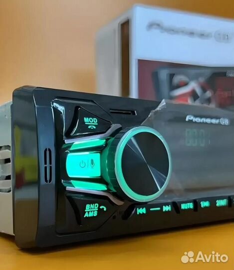 Мощная магнитола Pioneer с блютус