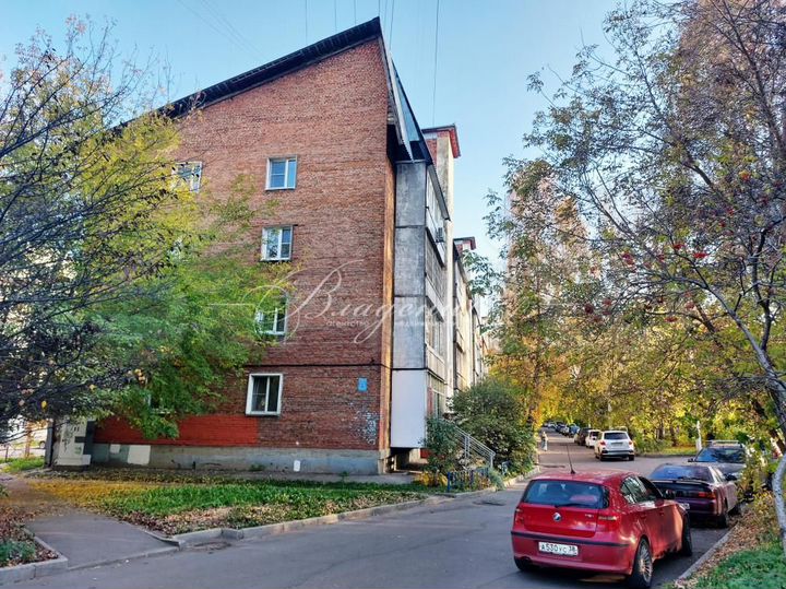 3-к. квартира, 57,6 м², 1/4 эт.