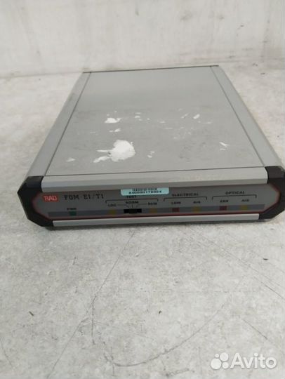 Модем оптоволоконный RAD FOM-E1T1/FC13/230 F