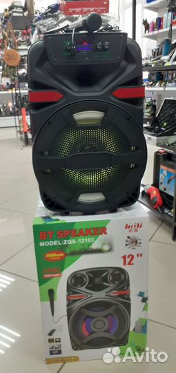 Беспроводная колонка BT Speaker Блютуз Караоке