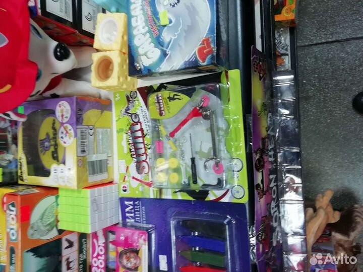 Игрушка Самокат пальчиковый метал