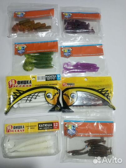 Силиконовые приманки на судака, щуку