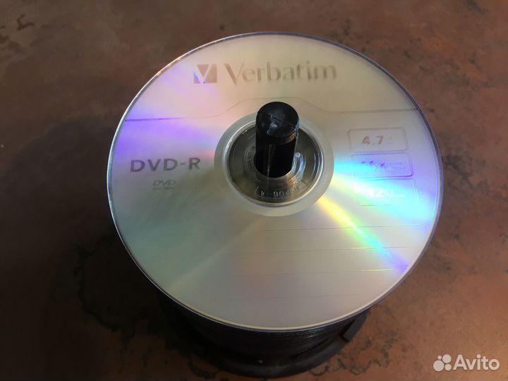 Verbatim DVD-R 4,7Gb 16X - 20 шт чистые болванки