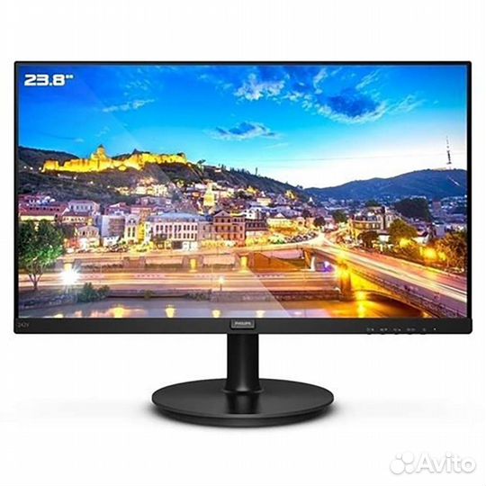 Безрамочный IPS монитор 24