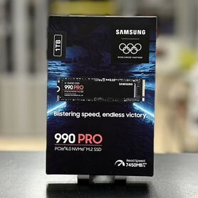 1Tb SSD Nvme Samsung 990 Pro Новый Гарантия