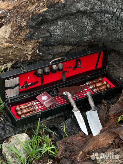 Шашлычный набор в кейсе