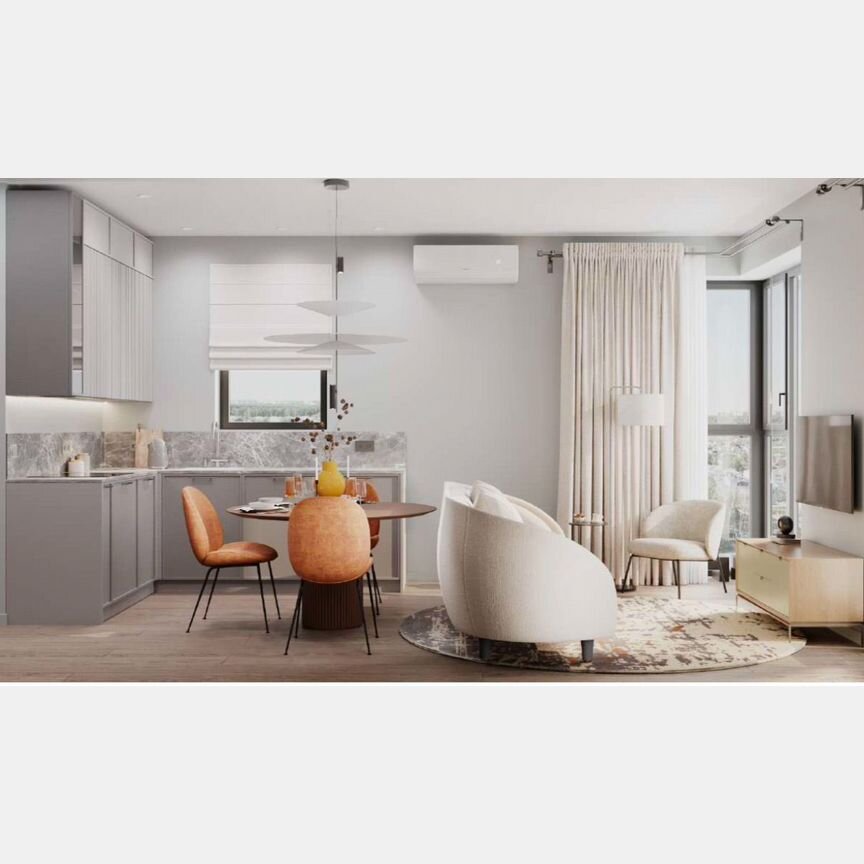 1-к. квартира, 39,7 м², 6/22 эт.