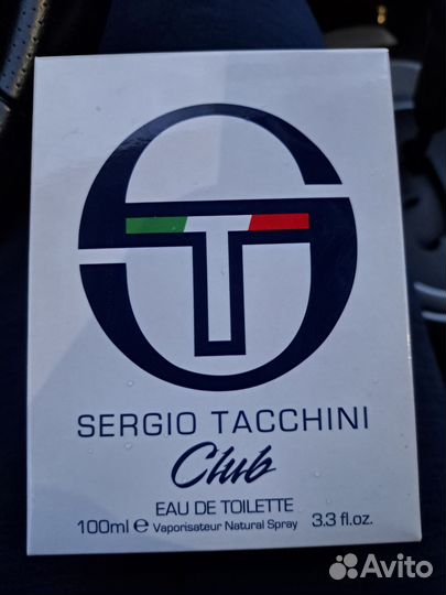 Мужская туалетная вода Sergio Tacchini 100 ml